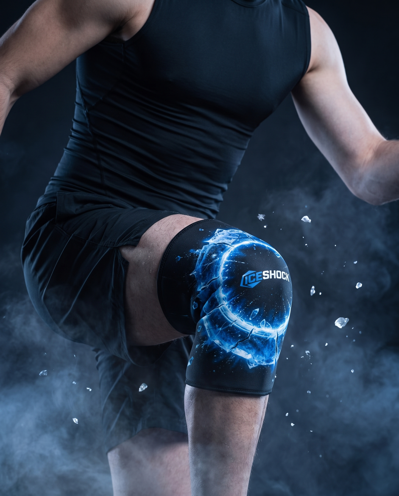 IceShock Reusable Cold Therapy Knee Sleeve